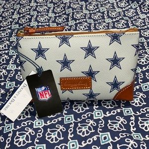 NWT Dallas Cowboys Dooney & Burke Cosmetic bag.